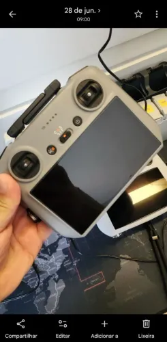 Rádio controle RC 2 com tela [NEO, FLIP, MINI 4 PRO, MINI 5 PRO, AIR 3, MAVIC 4]