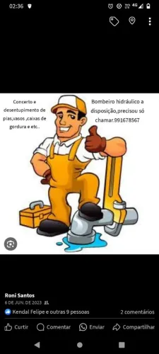 Encanador , bombeiro hidráulico