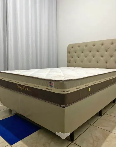 Cama box casal completa novas embaladas