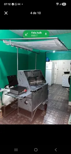 Carrinho de cachorro quente 