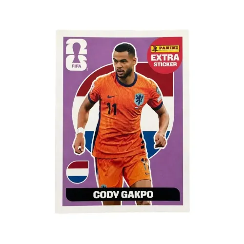 Figurinha Extra Sticker Bordô Cody Gakpo Copo 2026