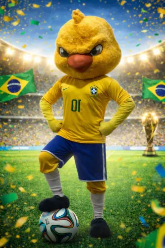 Mascote da Copa Brasil