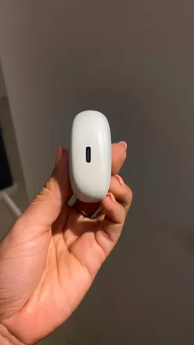  Fone QCY T20 AilyPods Avulso Estojo de Carregamento + Lado Esquerdo