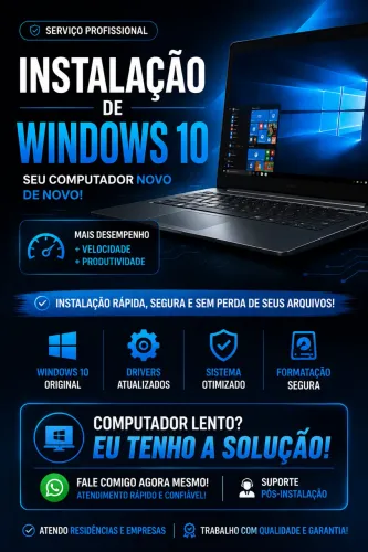 Instalação do Windows 10