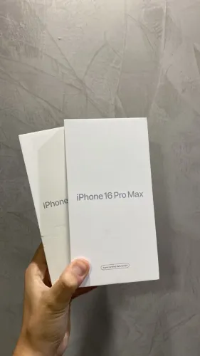 Lacrado - Iphone 16 pro max 256gb - CPO - Com Grantia Apple 