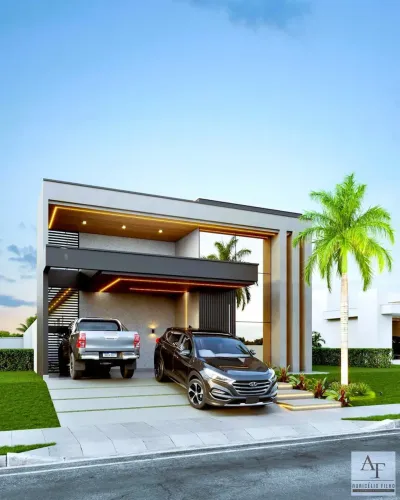 Casa térrea Condomínio Vivenda das Marinas Ponta Negra 3 Suítes 250m² Financia