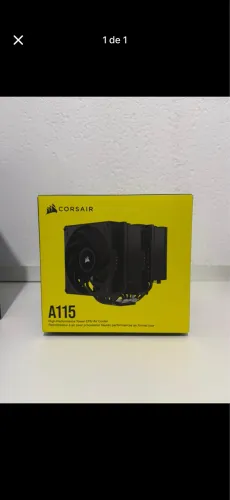 Air Cooler Corsair A115 140mm- Menos de 1 mes de uso - Com garantia