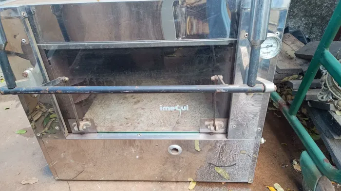 Forno a gás 45x45 dimensões internas em bom estado