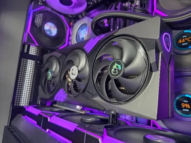 Placa de Vídeo RTX 5080 MSI trio Novinha na Caixa com acessórios, perfeita