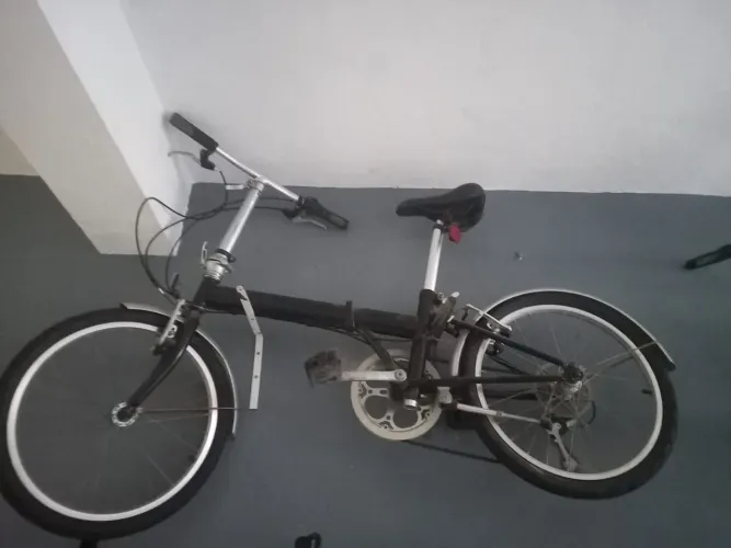 Bicicleta aro 20 com passadores shimano