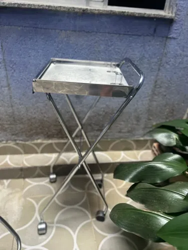 Carrinho inox van de velde