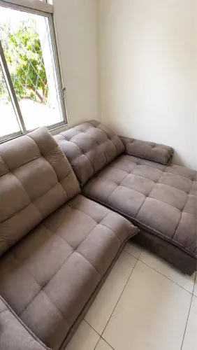 VENDO - Sofá retrátil suede