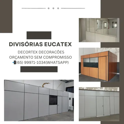 DIVISÓRIAS EUCATEX 