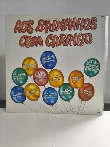 LP vinil Aos Baixinhos com carinho
