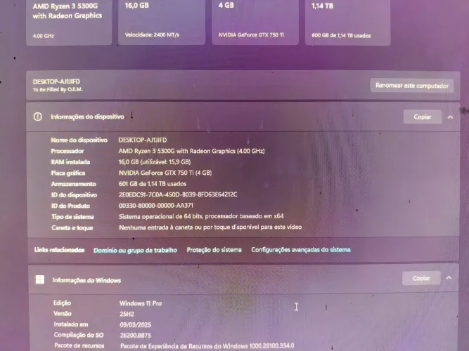 Computador Gamer!