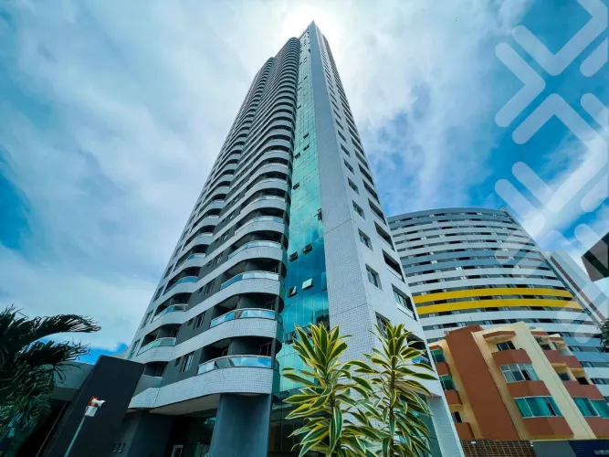 Apartamento à venda em Ponta Negra - Natal | 2/4 sendo um suite - Totalmente mobiliado - V