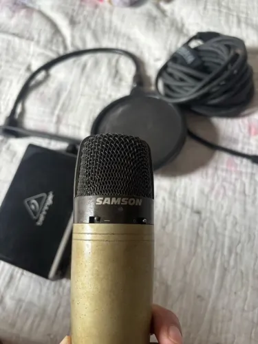 Microfone Condensador Profissional Samson C03 Multi-Padrão 