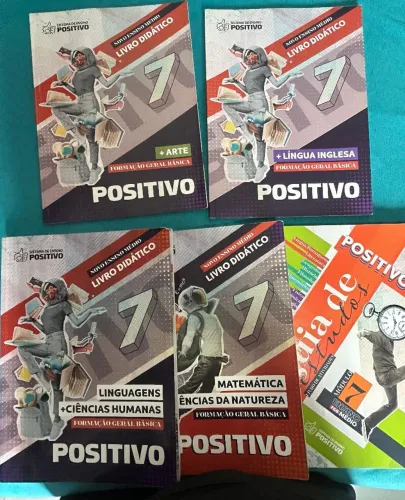 Venda de Livros Didáticos - Positivo | 3º Ano do Ensino Médio