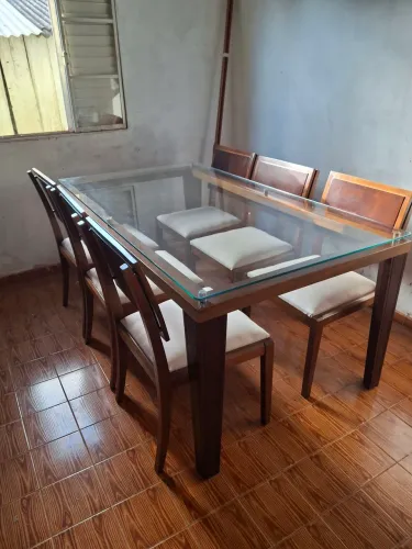 Mesa jantar 06 cadeiras 