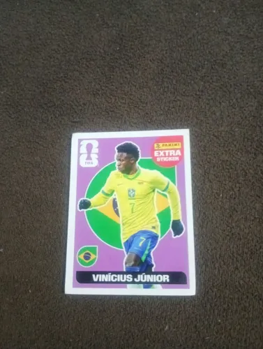 Vini Jr extra sticker, FIFA word Cup 2026