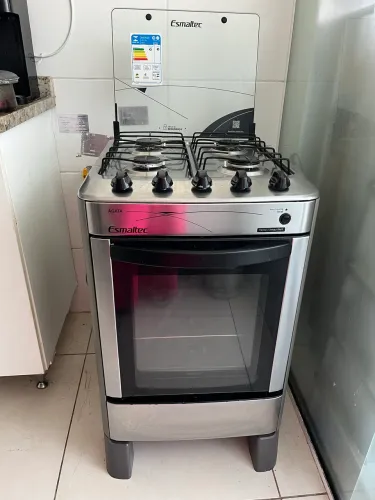 Fogão inox elétrico