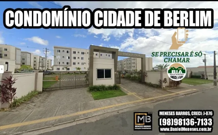 Cidade de Berlim 2 dormitórios, 1 andar, armários