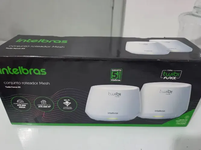 Conjunto roteador MESH TWIBI FORCE AX