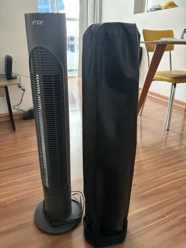Ventilador Torre Vertical FIX com Capa em Courono