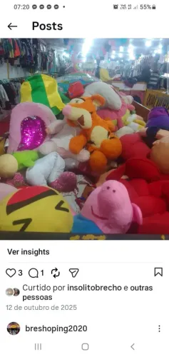 Fardos de brinquedos usados