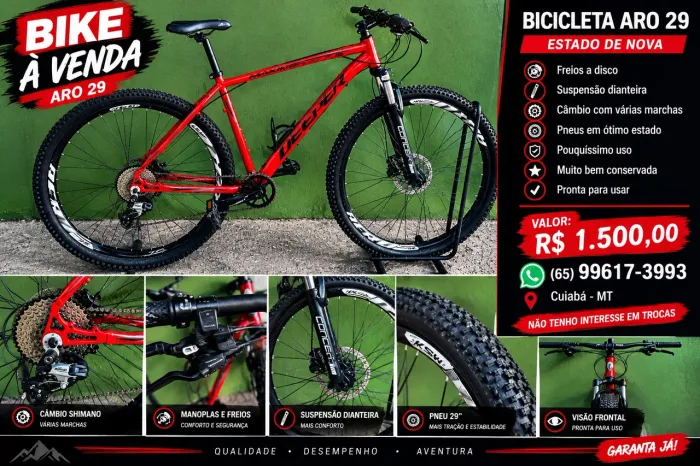 Bicicleta aro 29