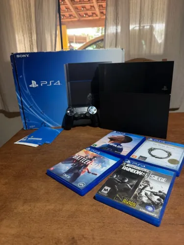Ps4 desbloqueavel com 4 jogos