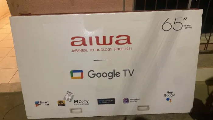 Tv 65? Aiwa zero lacrada