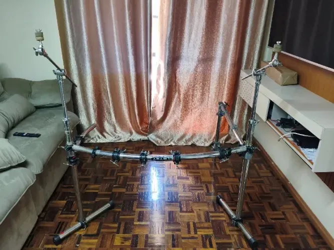 Rack Adah com 5 Clamps 2 Extensores Girafa e Lateral PDP
