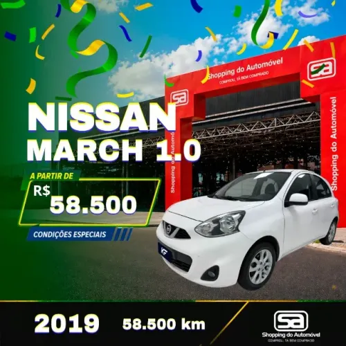 Nissan March SV 1.6 16V Flexstart 5P Mec. 2019