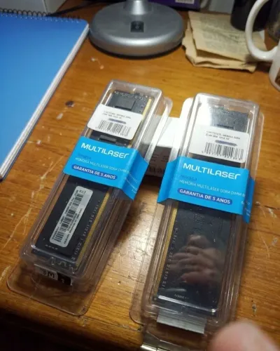 2 Memória ram 8gb R$ 350,00