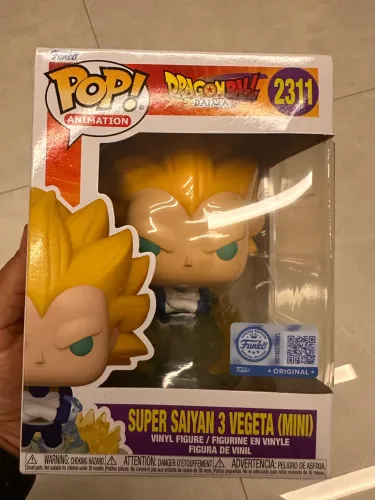 Funko Pop Vegeta Super Saiyan 3 (Mini) Dragon Ball