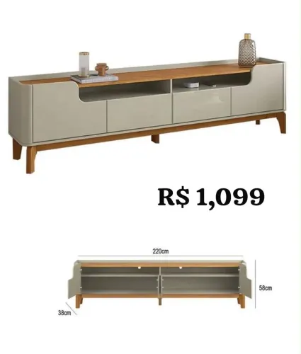 Rack Flip 2,20m - Promoção 