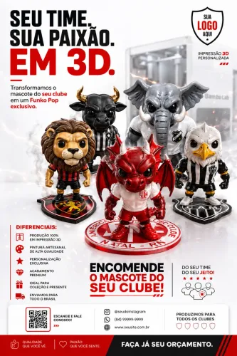 FUNKO POP - TIME DE FUTEBOL