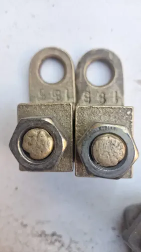 Conduletes 1 1/2", 2" e 3/4, Terminal Pressão Reto Cobre de 185mm e 70mm, eletrodutos