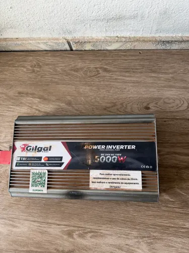 Inversor de bateria, 24v para 110w