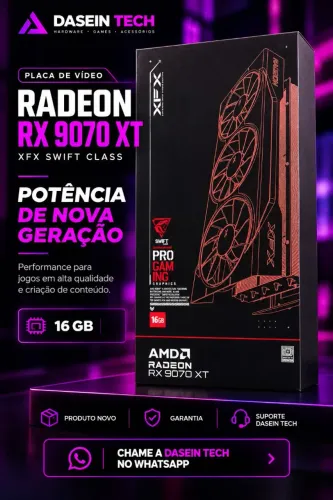 GARANTIA/TROCA/VENDA - 9070xt xfx Swift 16gb
