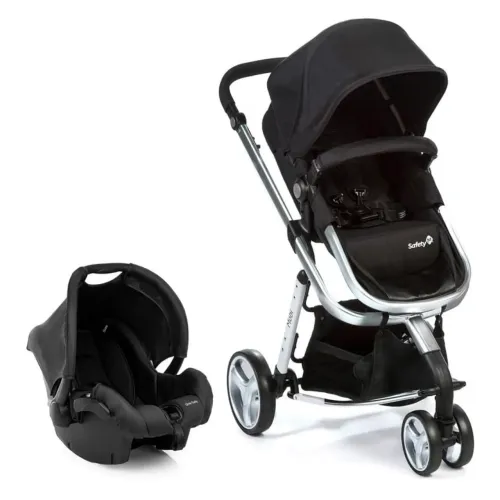 Carrinho de bebê Kit Travel System Safety 1st, Mobi Duo, Black & Silver