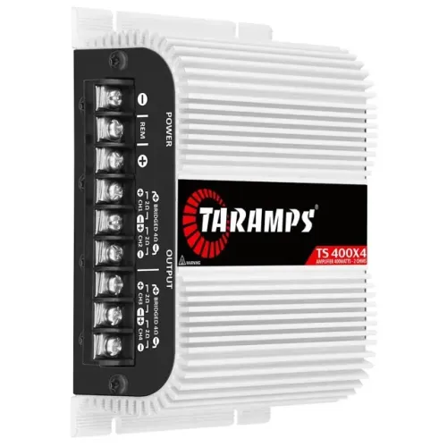 Módulo Amplificador Taramps TS 400x4 Channels 400W RMS - Novo / Nunca Usado