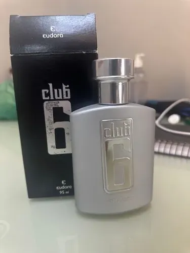 Perfume Club 6 Colônia 95ml Prata Original sem uso - Praticamente cheio