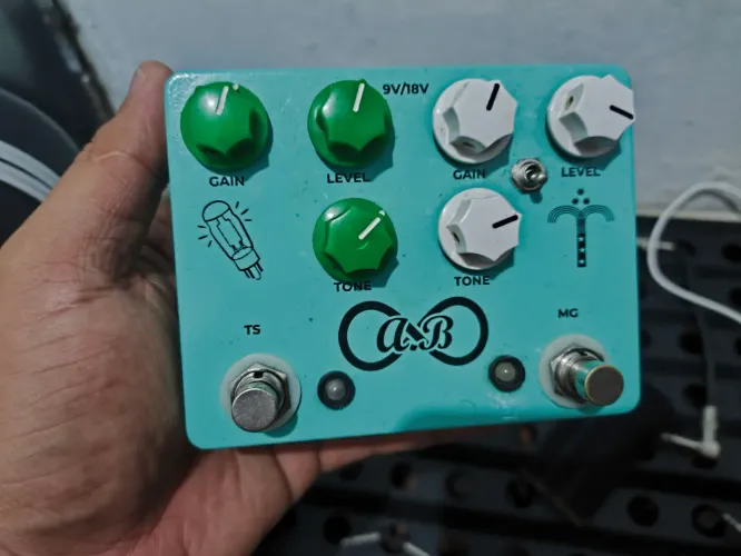 Pedal Duo DMT Morning Glory e TS9