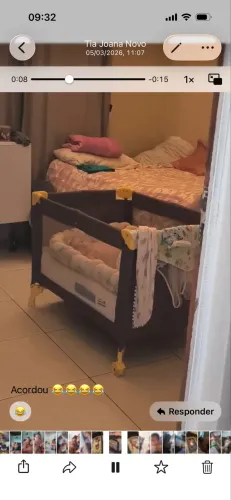 Berço cercado