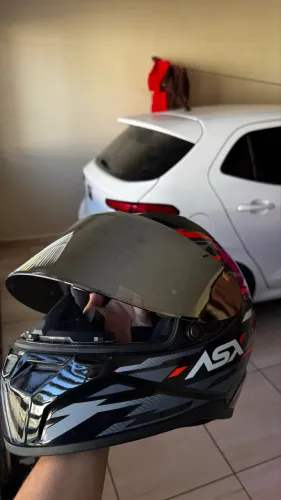 ASX para trocar em capacete aberto
