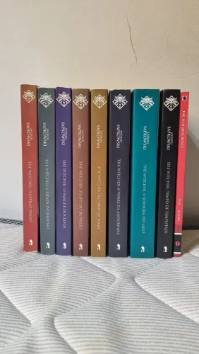 Coleção livros The Witcher + Manga The Witcher Ronin