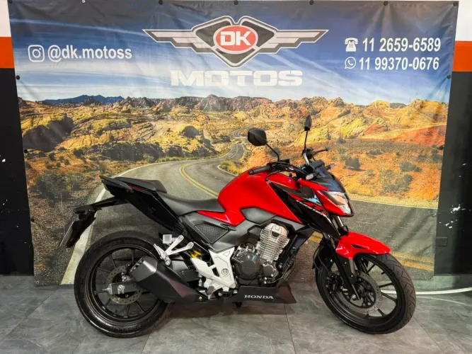 HONDA CB 300 F TWISTER 2024 VERMELHA