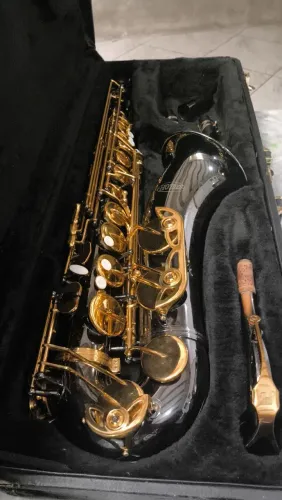 URGENTE !!! Sax Tenor Hoyden Black Onix - IMPECÁVEL - FRETE GRÁTIS!!!